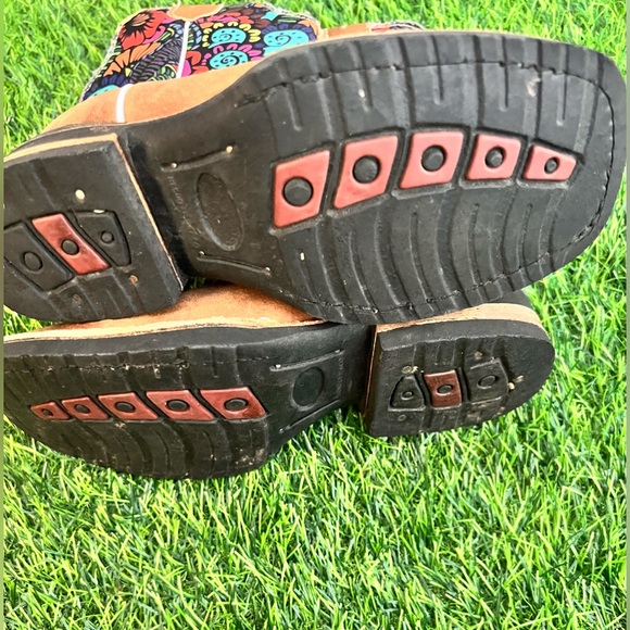 Cuernos Girls Western Boots Size 11 - Picture 6 of 10